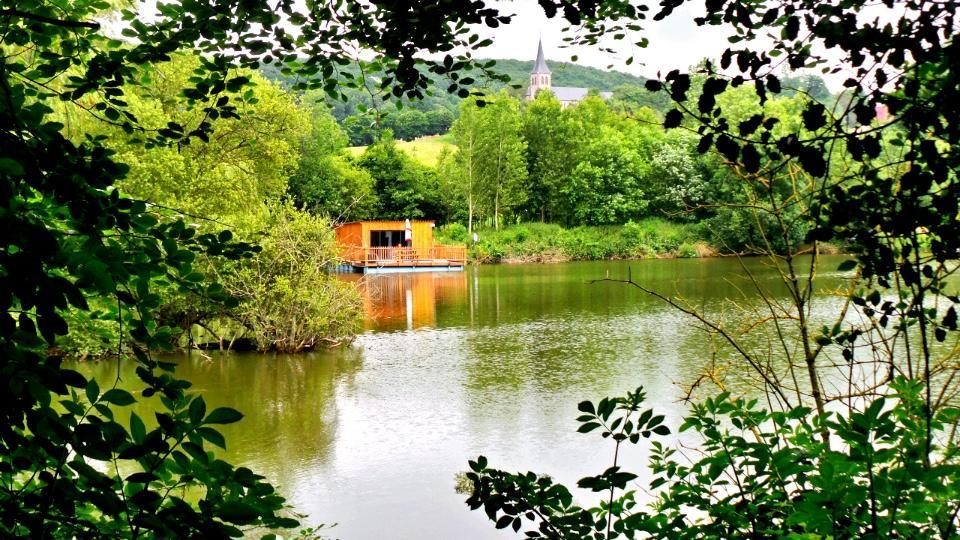 Cabanes Flottantes Et Gites Au Fil De L'Eau Colleville المظهر الخارجي الصورة