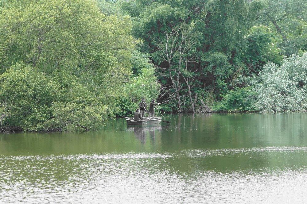 Cabanes Flottantes Et Gites Au Fil De L'Eau Colleville المظهر الخارجي الصورة