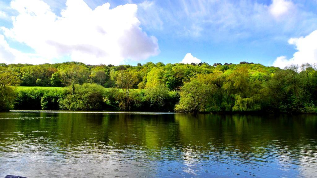 Cabanes Flottantes Et Gites Au Fil De L'Eau Colleville المظهر الخارجي الصورة